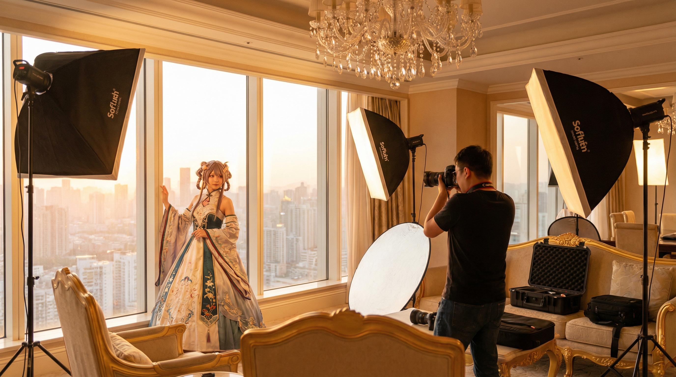 蓝导航赛博朋克动漫