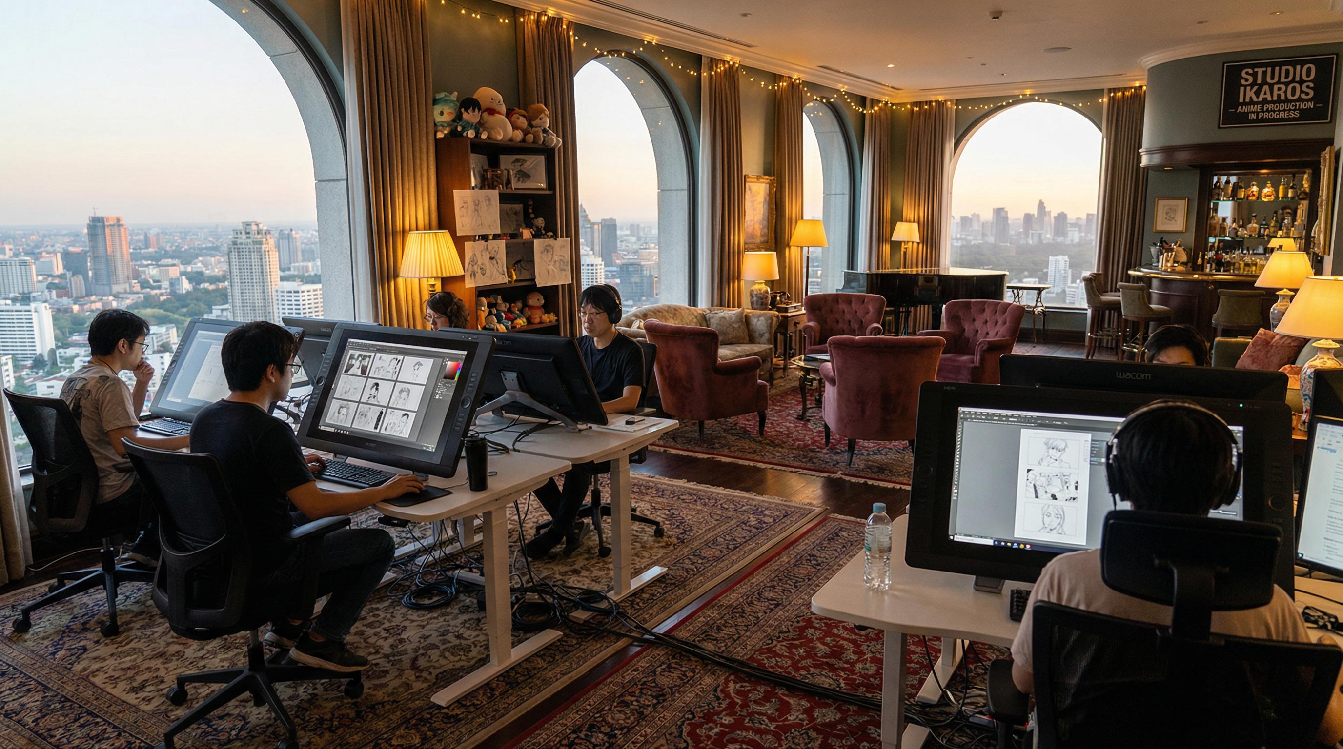 蓝导航校园青春动漫